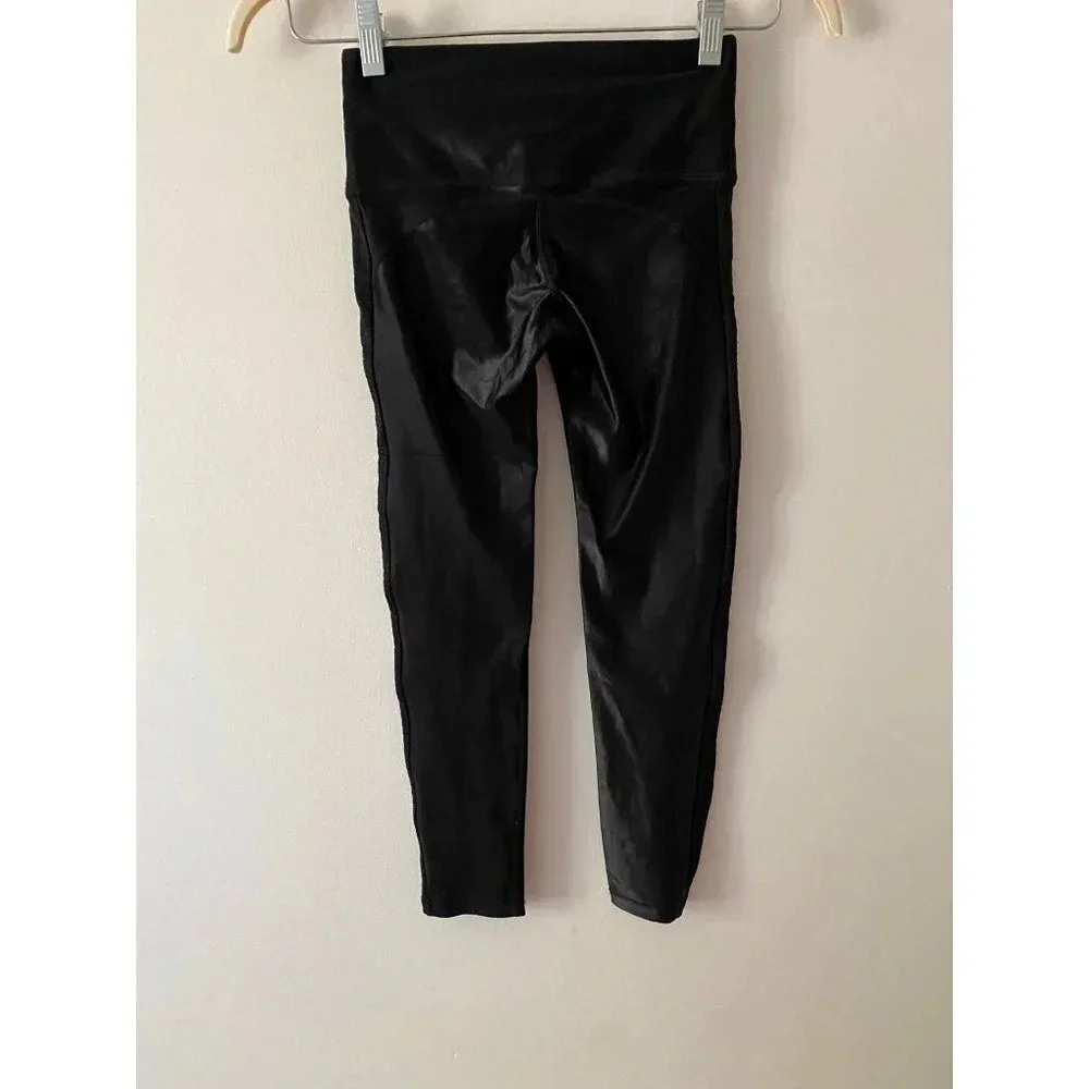 Noli Yoga Leggings Women’s XS Black Gloss - Picture 4 of 7